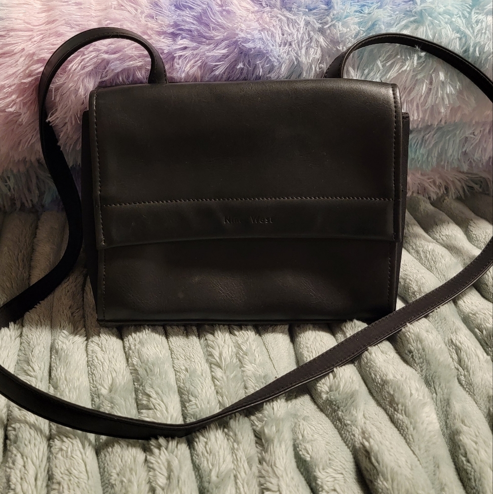 Nine West faux leather crossbody